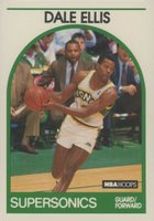 1989 Hoops #10 Dale Ellis Basketball Card