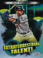 2023 Topps Cosmic Chrome Extraterrestrial Talent #ET8 Julio Rodriguez Baseball Card
