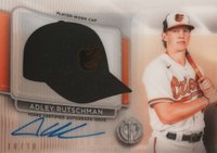 2024 Topps Tribute Tip of the Cap Autograph Relics #TOTCAR Adley Rutschman Baseball Card