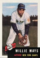 1991 Topps Archives 1953 Reprints #244 Willie Mays Baseball Card