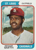 1974 Topps #285 Reggie Smith Baseball Card