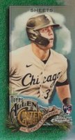 2022 Topps Allen & Ginter Chrome #195 Gavin Sheets Mini-Green Refractor Baseball Card