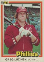 1981 Donruss #175 Greg Luzinski Baseball Card