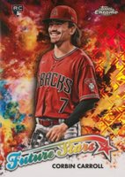 2023 Topps Chrome Logofractor Edition Future Stars #FS7 Corbin Carroll Baseball Card