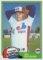 1981 Topps #578 Bill Gullickson Baseball Card