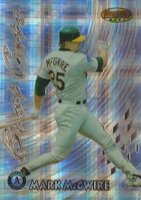 1997 Bowman's Best Cuts #BC5 Mark McGwire Atomic Refractor Baseball Card