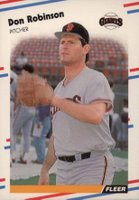 1988 Fleer #95 Don Robinson Baseball Card