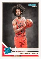 2019 Panini Donruss #206 Coby White Basketball Card