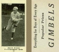 1916 Gimbels #42 Jean Dale Baseball Card