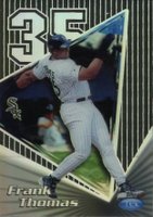 1999 Topps Tek #39A Frank Thomas Pattern 23 Baseball Card