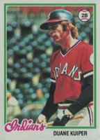 1978 Topps #332 Duane Kuiper Baseball Card