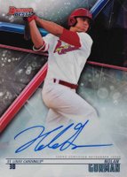 2018 Bowman's Best Best of 2018 Autographs #B18NG Nolan Gorman Refractor Baseball Card