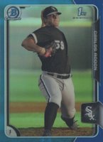2015 Bowman Chrome Prospects #BCP150 Carlos Rodon Blue Refractor Baseball Card