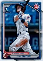 2024 Bowman Draft #BD81 Cole Mathis Baseball Card