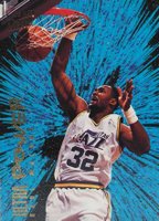 1994 Ultra Power #5 Karl Malone Basketball Card
