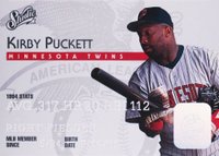 1995 Studio #22 Kirby Puckett Baseball Card