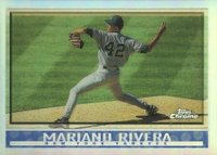 1998 Topps Chrome #8 Mariano Rivera Refractor Baseball Card