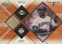 1999 Upper Deck Black Diamond A Piece of History #BB Barry Bonds Baseball Card