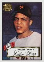 2001 Topps Archives Reprint #9 Willie Mays 1952 Reprint Baseball Card