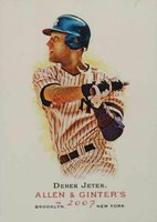 2007 Topps Allen & Ginter #150 Derek Jeter Baseball Card