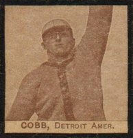 1909 Strip Card # Ty Cobb Baseball Card