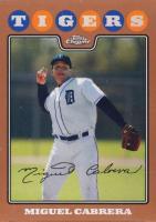 2008 Topps Chrome #5 Miguel Cabrera Copper Refractor Baseball Card