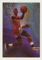 1990 Hoops #358 Michael Jordan Team Checklist Basketball Card