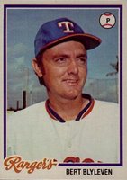 1978 Topps #131 Bert Blyleven Baseball Card