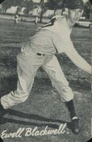 1947 Bond Bread # Ewell Blackwell Baseball Card