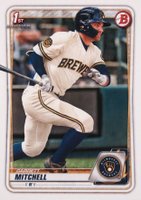 2020 Bowman Draft #BD118 Garrett Mitchell Baseball Card