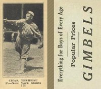 1916 Gimbels #175 Jeff Tesreau Baseball Card