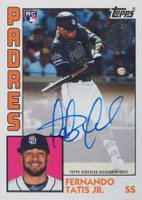 2019 Topps Update 1984 Topps Baseball Autographs #FT Fernando Tatis Jr. Baseball Card