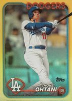 2024 Topps #500 Shohei Ohtani Gold Foil Baseball Card