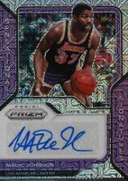 2020 Panini Prizm Sensational Signatures #SSMJO Magic Johnson Mojo Prizm Basketball Card