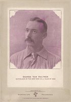 1902 Sporting Life Cabinets #652 George Van Haltren New York, NL, 1902-Street clothes Baseball Card
