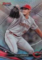 2022 Bowman's Best #56 Nick Lodolo Refractor Baseball Card