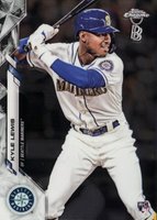 2020 Ben Baller Chrome #186 Kyle Lewis Baseball Card