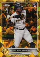 2022 Topps Chrome Sapphire Edition #85 Rodolfo Castro Gold Baseball Card