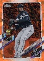 2021 Topps Chrome Sapphire #223 Luis Robert Orange Baseball Card