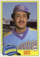 1981 Topps #767 Gary Gray Traded Baseball Card