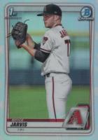 2020 Bowman Draft #BD127 Bryce Jarvis Chrome-Refractor Baseball Card