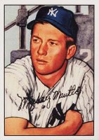 2021 Topps X Mickey Mantle Collection #4 Mickey Mantle Baseball Card