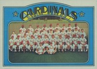 1972 Topps #688 Cardinals Team Baseball Card