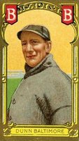 1911 Gold Borders #59 John Dunn Baseball Card