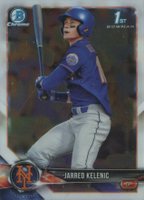 2018 Bowman Draft #BDC6 Jarred Kelenic Chrome-Batting Baseball Card
