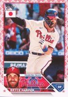 2023 Topps Baseball Japan Edition #39 Bryce Harper Cherry Blossoms Baseball Card