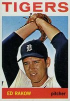 1964 Topps #491 Ed Rakow Baseball Card