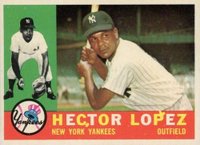 1960 Topps #163 Hector Lopez Baseball Card