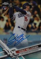2017 Topps Chrome Update #HMT10 Cody Bellinger Autograph Baseball Card