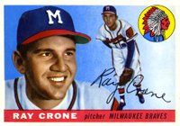 1955 Topps #149 Ray Crone Baseball Card